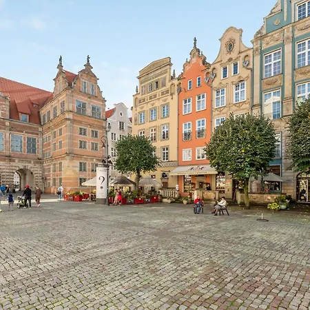 Apartment Dlugi Targ Street, Main Old Town & Riverside By Downtown Gdansk