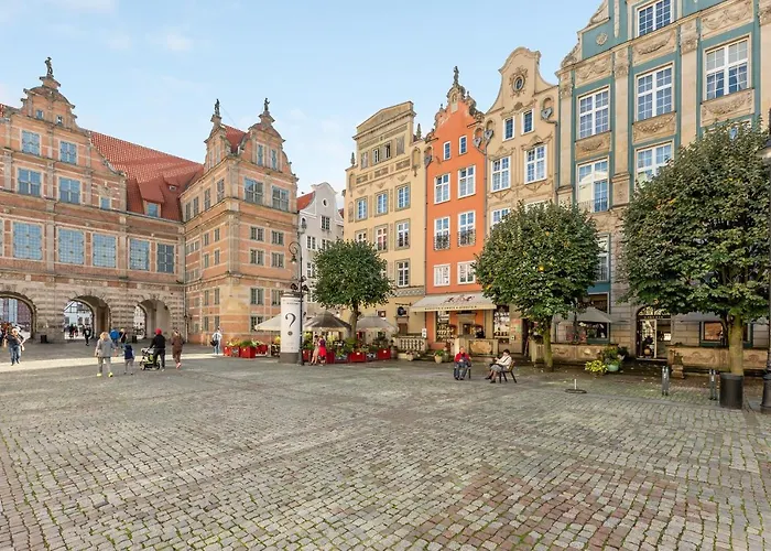 Апартаменты Dlugi Targ Street, Main Old Town & Riverside By Downtown Гданьск